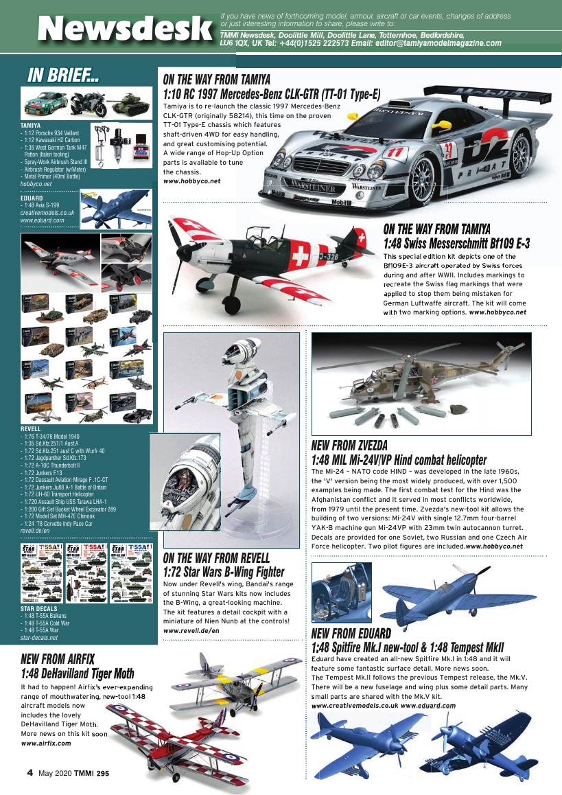 Tamiya Model Magazine 295 (2020-05)